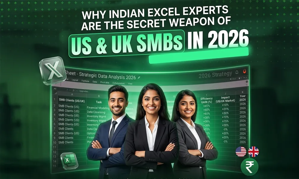 Why Indian Excel Experts Are the Secret Weapon of US & UK SMBs in 2026